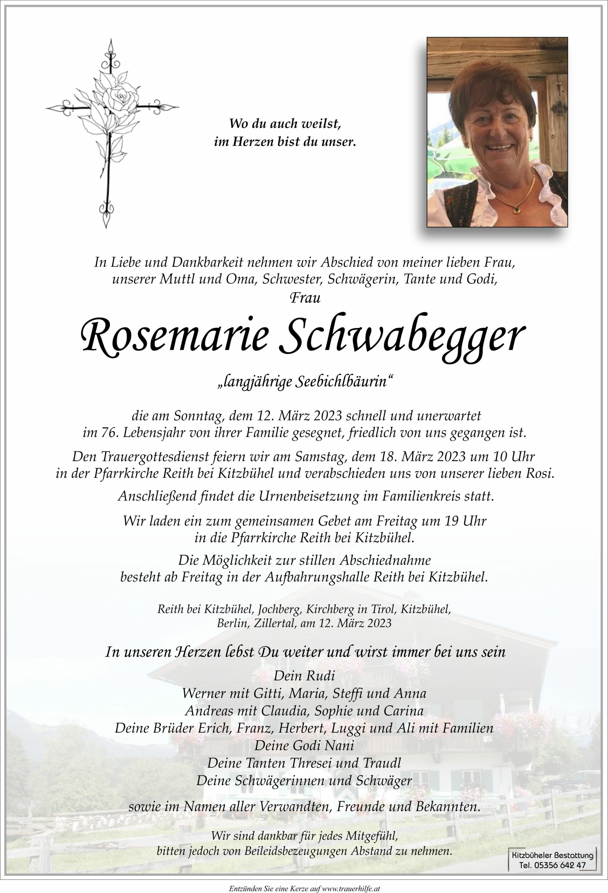 Rosemarie Schwabegger